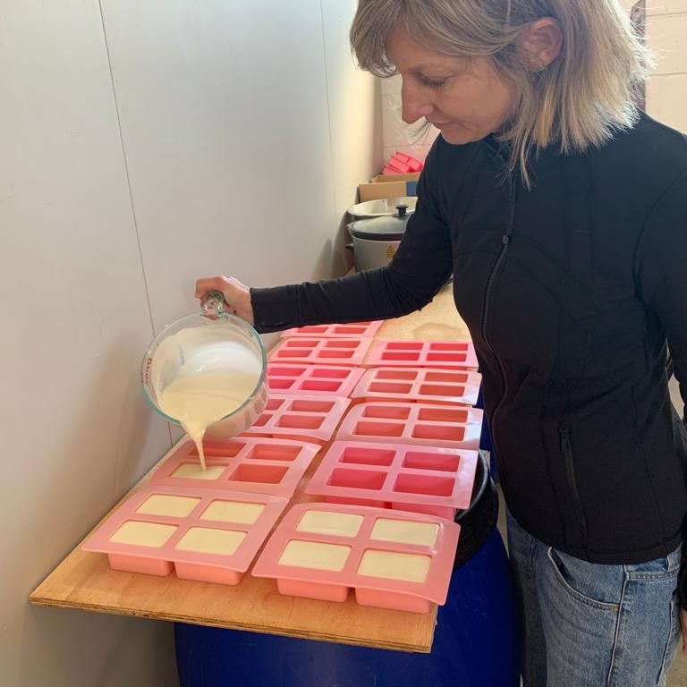 手作りシャンプーバー